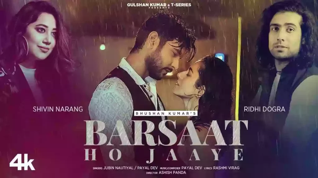 Barsaat Ho Jaaye Lyrics - Jubin Nautiyal & Payal Dev